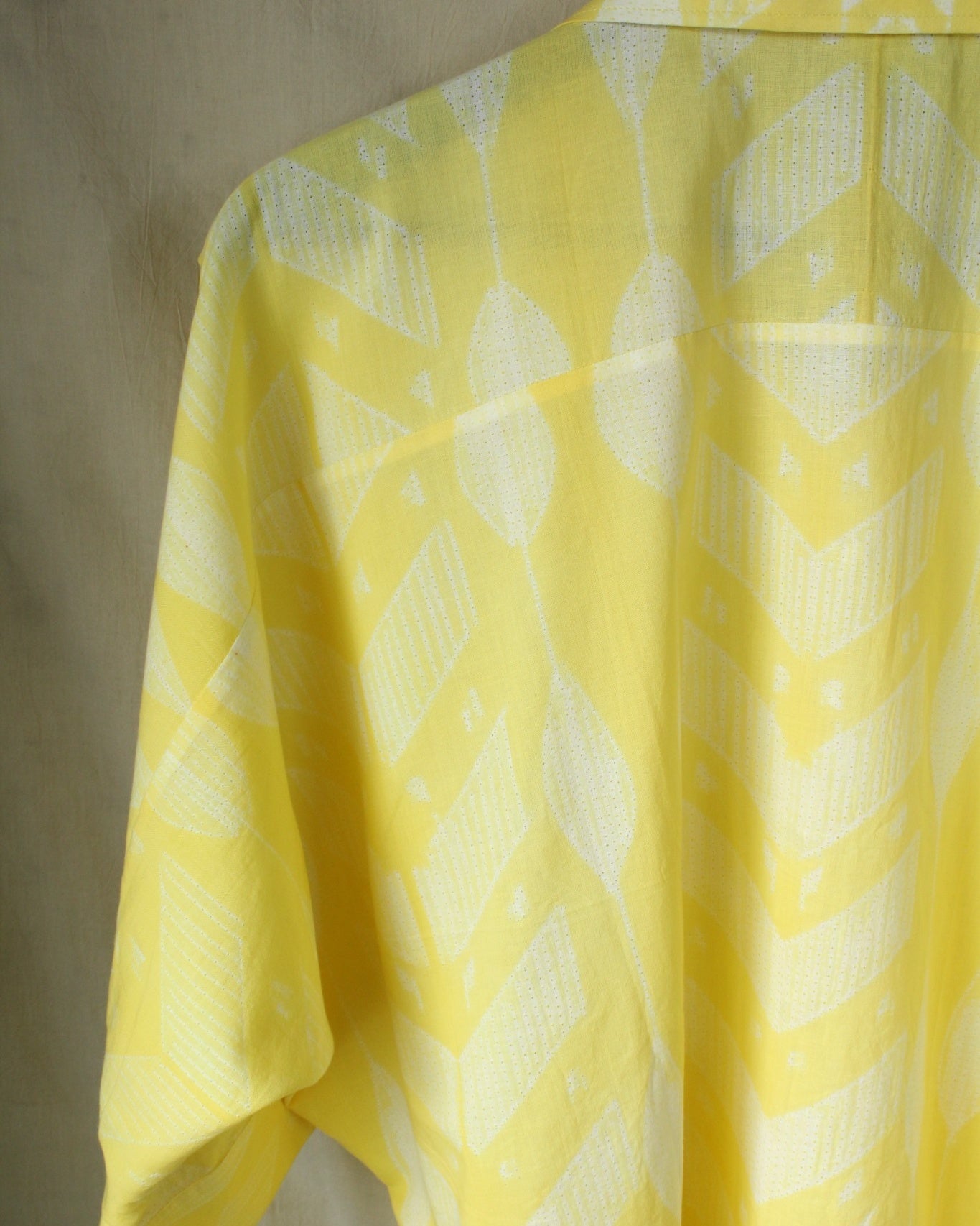 Anira - Yellow Cotton Shirt by LabelA