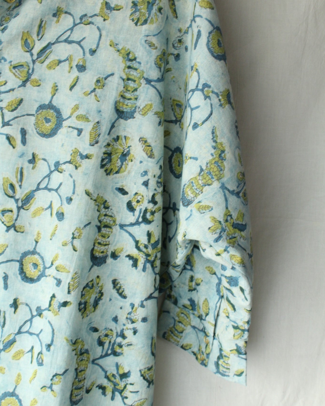Avyukta - Blue Cotton Shirt by LabelA