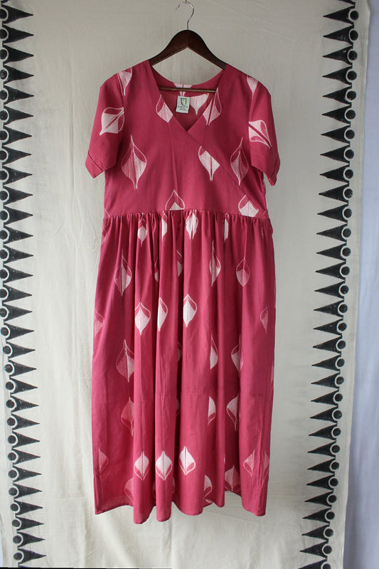 Amodini — Pink Cotton Nui Dress by LabelA with Nui